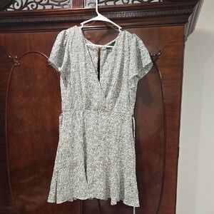 Matix Clothing Company Black and White Mini Dress